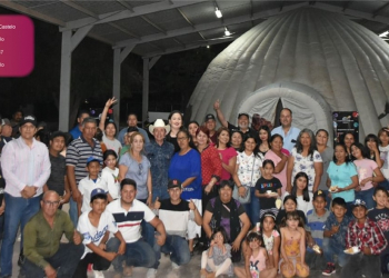 Siguen las alegrías con el Planetario Mágico del Pueblo de Raúl “El Pollo” Castelo, ahora en Tesopobampo