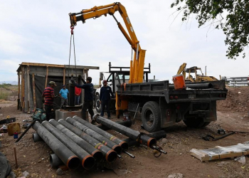 AVANZA LA INSTALACIÓN DEL NUEVO POZO DE VILLA BONITA