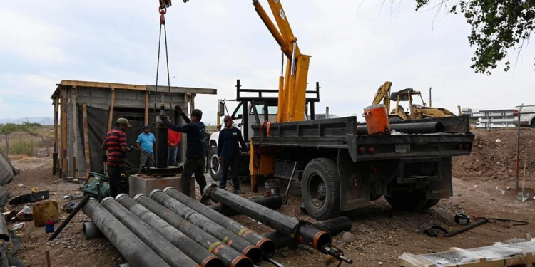 AVANZA LA INSTALACIÓN DEL NUEVO POZO DE VILLA BONITA