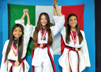 OBTIENEN CAJEMENSES MEDALLAS DE PRIMEROS LUGARES EN TAEKWONDO; REPRESENTARÁN A SONORA EN CINTA NEGRA