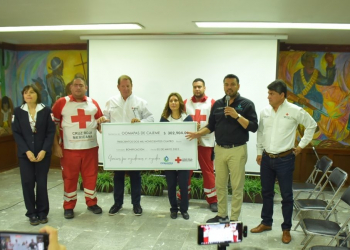 APOYA OOMAPAS A CRUZ ROJA