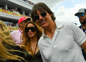 ¿Inesperado flechazo en la Fórmula 1?: las secuelas del encuentro entre Tom Cruise y Shakira