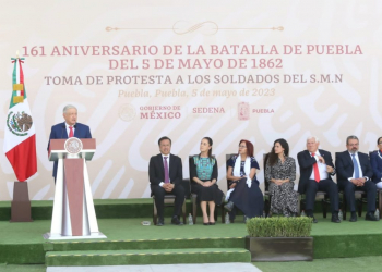 CLAUDIA SHEINBAUM ASISTE A LA CONMEMORACIÓN DEL 161 ANIVERSARIO DE LA BATALLA DEL 5 DE MAYO EN PUEBLA