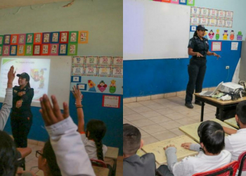 IMPARTE SSPM PLÁTICAS SOBRE LA SEGURIDAD PERSONAL A ESTUDIANTES