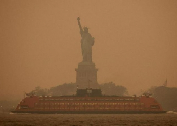 NUEVA YORK SE CONVIERTE EN LA CIUDAD DE PEOR CALIDAD DEL AIRE, POR INCENDIOS EN CANADÁ