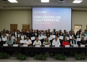 RECONOCEN POR SU DESEMPEÑO A 50 EMPLEADOS MUNICIPALES DEL CUATRIMESTRE ENERO-ABRIL