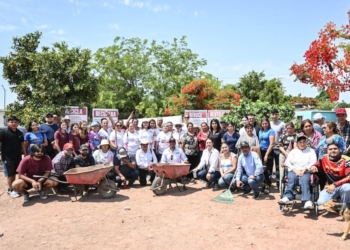LLEVAN JUNTOS POR CAJEME CON LAS 4R’S A LA COLONIA EL SAHUARO