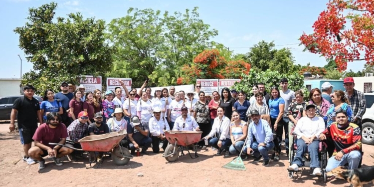 LLEVAN JUNTOS POR CAJEME CON LAS 4R’S A LA COLONIA EL SAHUARO