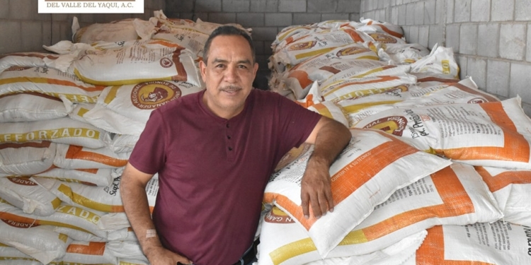 CONTENTOS GANADEROS DEL VALLE DEL YAQUI POR APOYO DEL GOBIERNO FEDERAL: JULIO ALDAMA SOLÍS