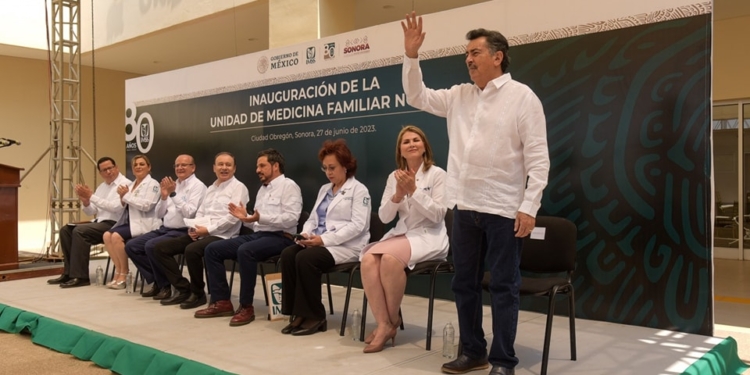 PARTICIPA LAMARQUE CANO EN INAUGURACIÓN DE LA UNIDAD DE MEDICINA FAMILIAR 66 DEL IMSS