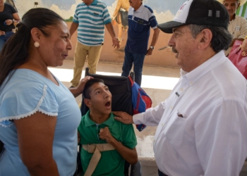 ENTREGA ALCALDE REHABILITACIÓN DE PLAZA EN LA COMISARÍA DE MARTE R. GÓMEZ Y TOBARITO