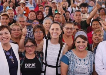 SHEINBAUM: LA POSIBILIDAD DE UNA MUJER PRESIDENTA ES ALGO HISTÓRICO EN MÉXICO