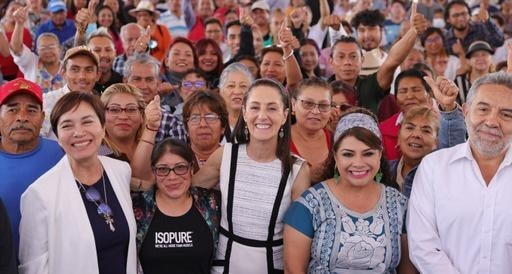 SHEINBAUM: LA POSIBILIDAD DE UNA MUJER PRESIDENTA ES ALGO HISTÓRICO EN MÉXICO