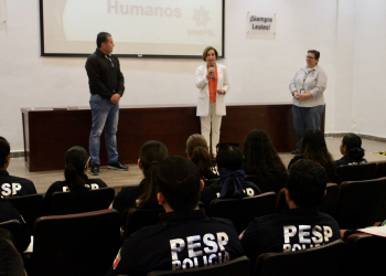 FORTALECE POLÍCIA ESTATAL CAPACITACIÓN EN DIVERSIDAD SEXUAL Y DERECHOS HUMANOS