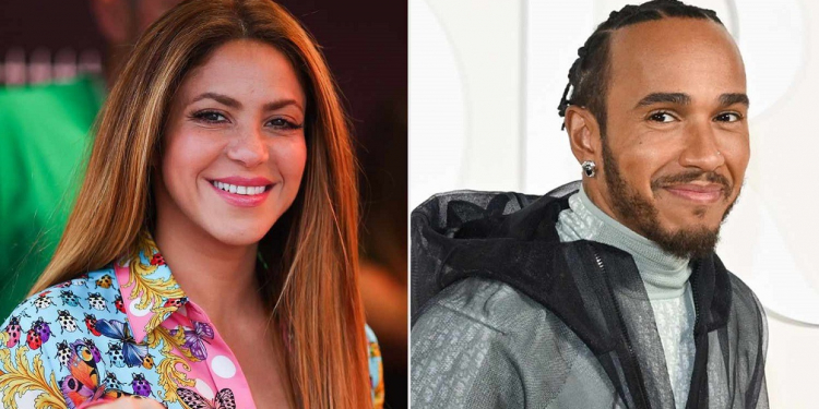 SHAKIRA Y LEWIS HAMILTON ESTARÍAN EMPEZANDO A SALIR DE MANERA OFICIAL