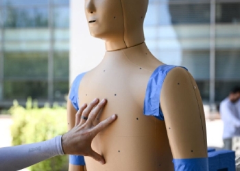 ANDI, EL ROBOT QUE SUDA Y MUESTRA EL IMPACTO DE LOS GOLPES DE CALOR EN LOS HUMANOS