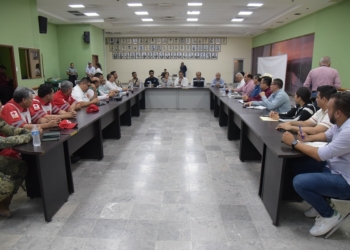 TRABAJA CONSEJO MUNICIPAL DE PROTECCIÓN CIVIL EN MEDIDAS PREVENTIVAS POR TEMPORADA DE LLUVIAS