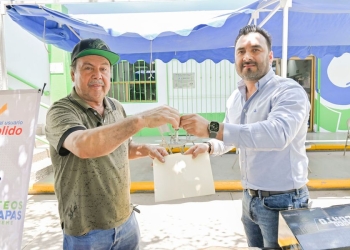 HOY SE ENTREGO EL PREMIO MAYOR DEL SORTEO DEL MES DEL PADRE DE OOMAPAS DE CAJEME