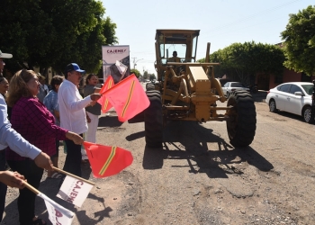 JAVIER LAMARQUE SIN DEJAR DE TRABAJAR: ARRANCA OBRA DE REHABILITACIÓN DE CALLES 6 DE ABRIL Y NIÑOS HÉROES