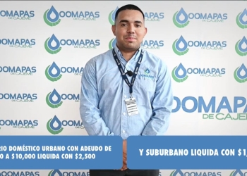 A DÍAS DE QUE SE TERMINE LOS DESCUENTOS DEL MES DE JULIO EN OOMAPAS DE CAJEME