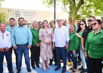 ENTREGA GOBERNADOR DURAZO OBRAS DE REHABILITACIÓN Y MANTENIMIENTO DE CENTRO DE SALUD IMSS-BIENESTAR EN CARBÓ Y BENJAMÍN HILL