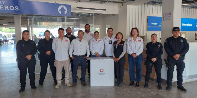 INSTALA SECRETARÍA DE SEGURIDAD MÓDULOS DE ATENCIÓN EN CENTRALES DE AUTOBUSES DURANTE LAS VACACIONES DE VERANO