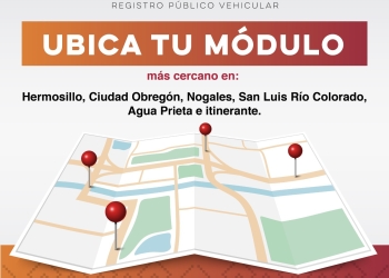 PERMANECERÁN ABIERTOS MÓDULOS DEL REPUVE DURANTE PERIODO VACACIONAL: SSP SONORA