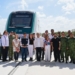 VIDEO | LÓPEZ OBRADOR CELEBRA LLEGADA DEL PRIMER VAGÓN DEL TREN MAYA A CANCÚN