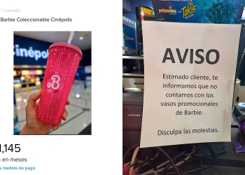 ASÍ RESPONDIÓ CINÉPOLIS A FANS DE BARBIE POR VASO COLECCIONABLE