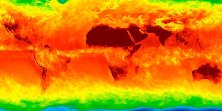 4  DE JULIO, EL DÍA QUE LA TIERRA ALCANZÓ  SU TEMPERATURA PROMERDIO MAS ALTA