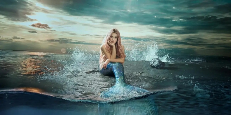 SHAKIRA SE CONVIERTE EN SIRENA PARA SU NUEVA TEMA CON MANUEL TURIZO