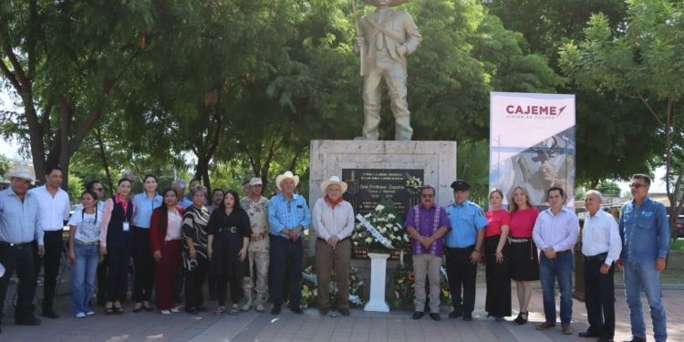 CONMEMORA GOBIERNO MUNICIPAL EL 144 ANIVERSARIO DEL NATALICIO DEL GENERAL EMILIANO ZAPATA