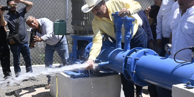 EN MENOS DE SEIS MESES OOMAPAS DE CAJEME ABRE TRES NUEVAS FUENTES DE ABASTECIMIENTO DE AGUA POTABLE
