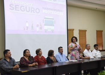 PRESENTAN PROGRAMA TRANSPORTE SEGURO PARA LAS MUJERES