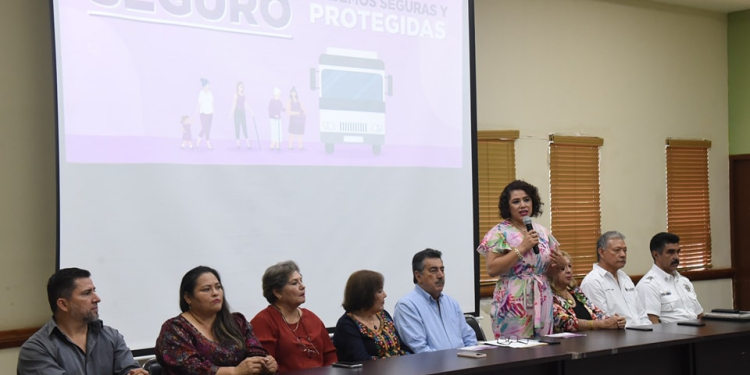 PRESENTAN PROGRAMA TRANSPORTE SEGURO PARA LAS MUJERES