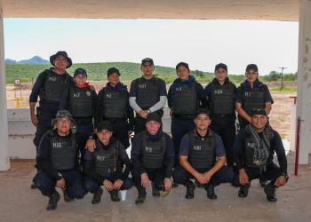 CAPACITAN A CADETES DE LA ACADEMIA DE POLICÍA MUNICIPAL EN PRÁCTICAS DE TIRO CON FUEGO REAL