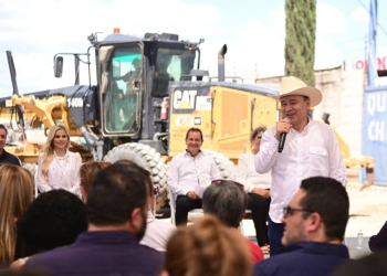 BENEFICIAMOS A MÁS DE 91 MIL PERSONAS CON MODERNIZACIÓN DE LA AVENIDA 12 EN AGUA PRIETA: ALFONSO DURAZO