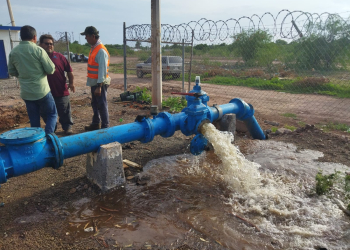SE RESTABLECE ESTÁ TARDE EL SUMINISTRO DE AGUA EN PUEBLO YAQUI