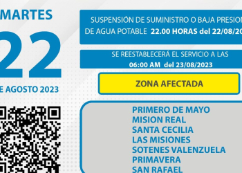 HABRÁ SUSPENCIÓN DE AGUA EN ESTOS SECTORES POR PARTE DE OOMAPAS DE CAJEME
