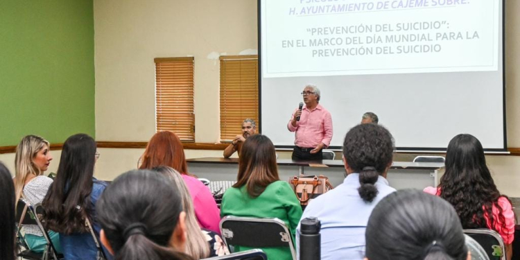 REALIZAN MESAS DE TRABAJO PARA LA PREVENCIÓN DEL SUICIDIO