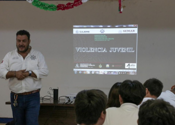 FORTALECE SSPM PLÁTICAS PARA LA PREVENCIÓN DE VIOLENCIA JUVENIL EN CETIS 69