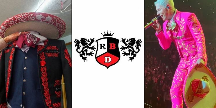 CRITICAN A CHRISTIAN CHÁVEZ POR USAR TRAJE DE MARIACHI ROSA Y CON TENIS EN CONCIERTO DE RBD