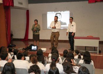 IMPARTE SSPM PLÁTICA PREVENTIVA CONTRA EL SUICIDIO A JÓVENES DEL COBACH l