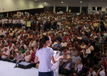“Somos el proyecto que representa el beneficio del pueblo de México”: En Sonora, Claudia Sheinbaum