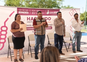 TOMA PROTESTA LAMARQUE CANO A COMITÉS DE PARTICIPACIÓN SOCIAL Y ENTREGA APOYOS CECOP