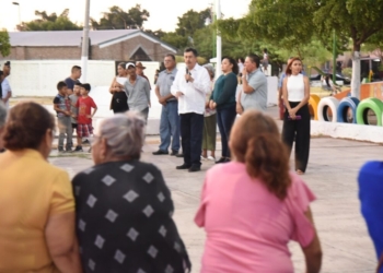 AVANZA JUNTOS POR CAJEME CON REHABILITACIÓN DE PARQUE EN LA PRIMERO DE MAYO