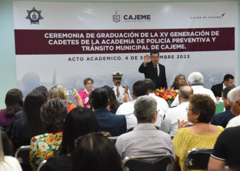 SE GRADÚA DECIMOQUINTA GENERACIÓN DE LA ACADEMIA DE POLICÍA MUNICIPAL