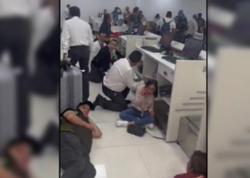 Balacera en Terminal 1 del AICM desata pánico y fuerte movilización policiaca