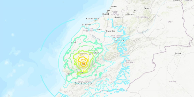 PODEROSO TERREMOTO DE MAGNITUD 6,8 SACUDE MARRUECOS Y DEJA MÁS DE 800 MUERTOS