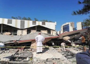 DERRUMBE DE TECHO EN IGLESIA EN TAMAULIPAS, MÉXICO, DEJA UN SALDO DE 10 PERSONAS MUERTAS